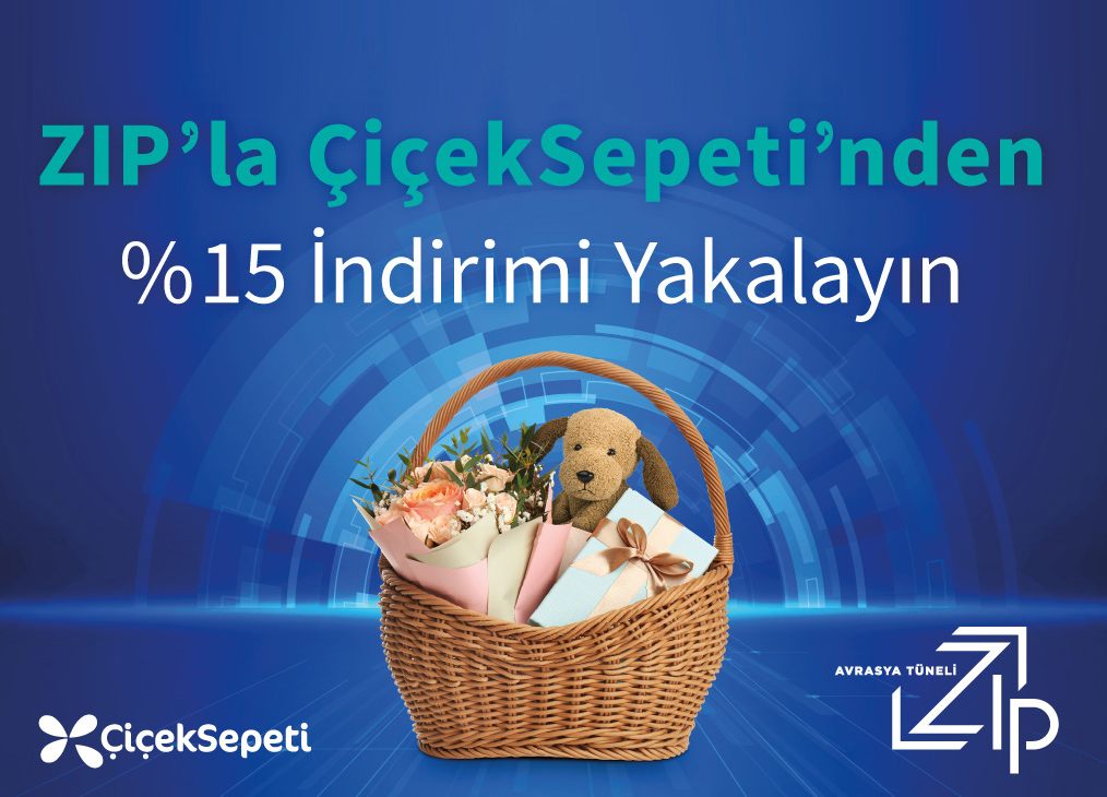 ZIP üyelerini ÇiçekSepeti’nde %15 indirim fırsatı bekliyor