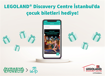 LEGOLAND®️ Discovery Centre İstanbul’da çocuk biletleri hediye!