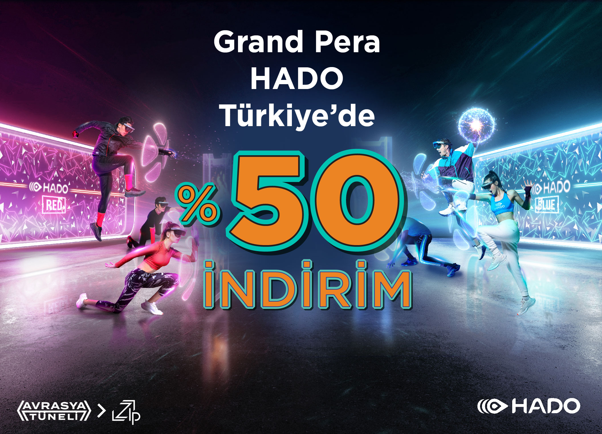 Grand Pera HADO Türkiye’de %50 İndirim