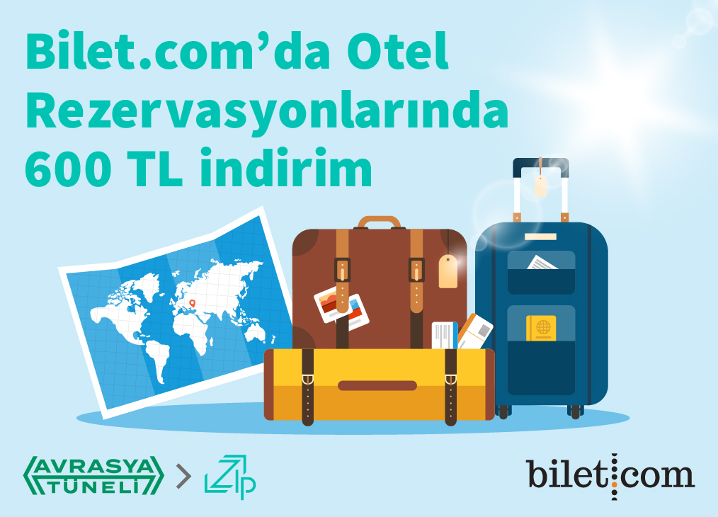 Bilet.com’da Otel Rezervasyonlarında 600 TL İndirim