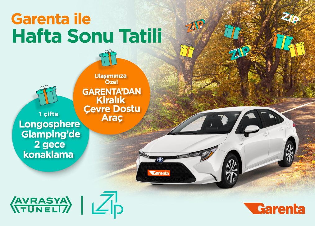 Garenta ile Hafta Sonu Tatili Çekiliş Kampanyası