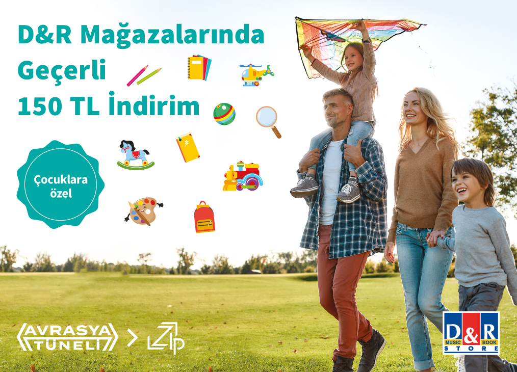 D&R Mağazalarında Geçerli 150 TL ZIP İndirimi
