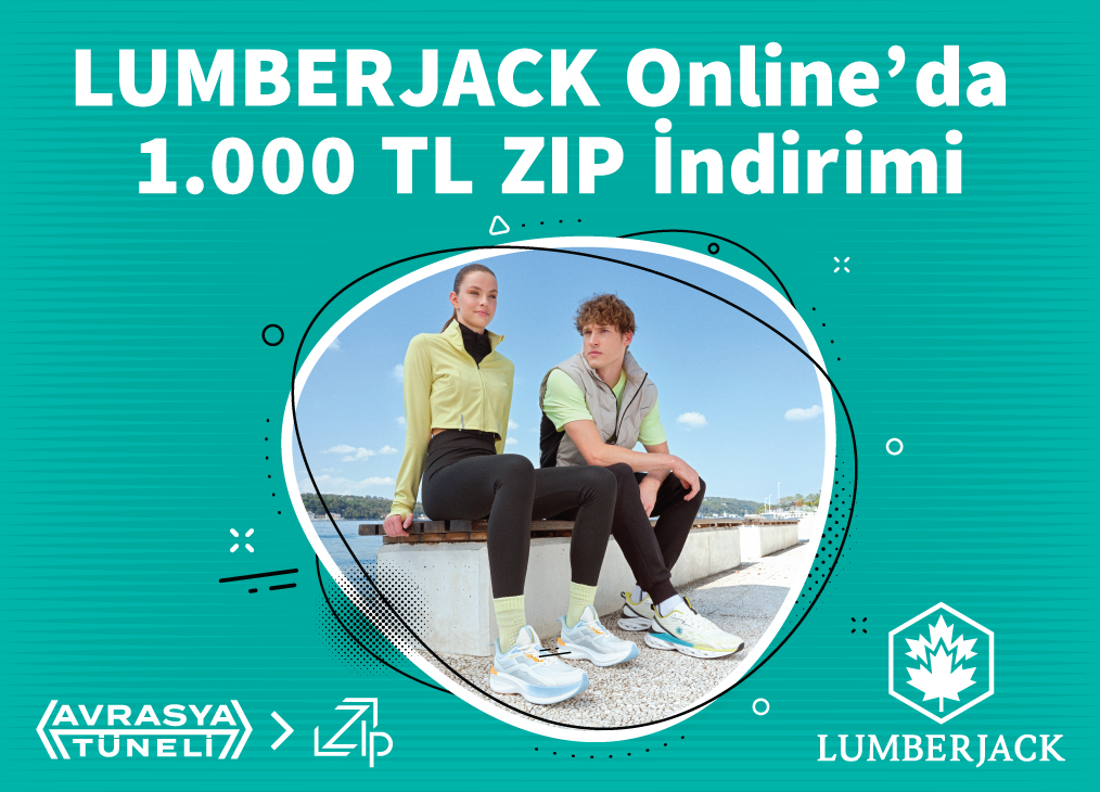 LUMBERJACK Online’da 1.000 TL ZIP İndirimi  