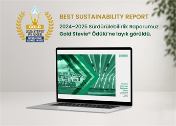 Avrasya Tüneli’nin 2024–2025 Sürdürülebilirlik Raporu Gold Stevie® Ödülü’ne Layık Görüldü