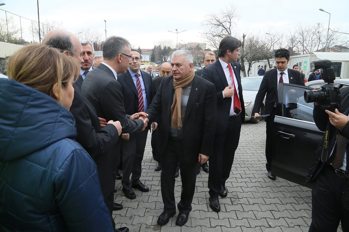 T.C. Ulaştırma ve Altyapı Bakanı Binali Yıldırım'ın Ziyareti